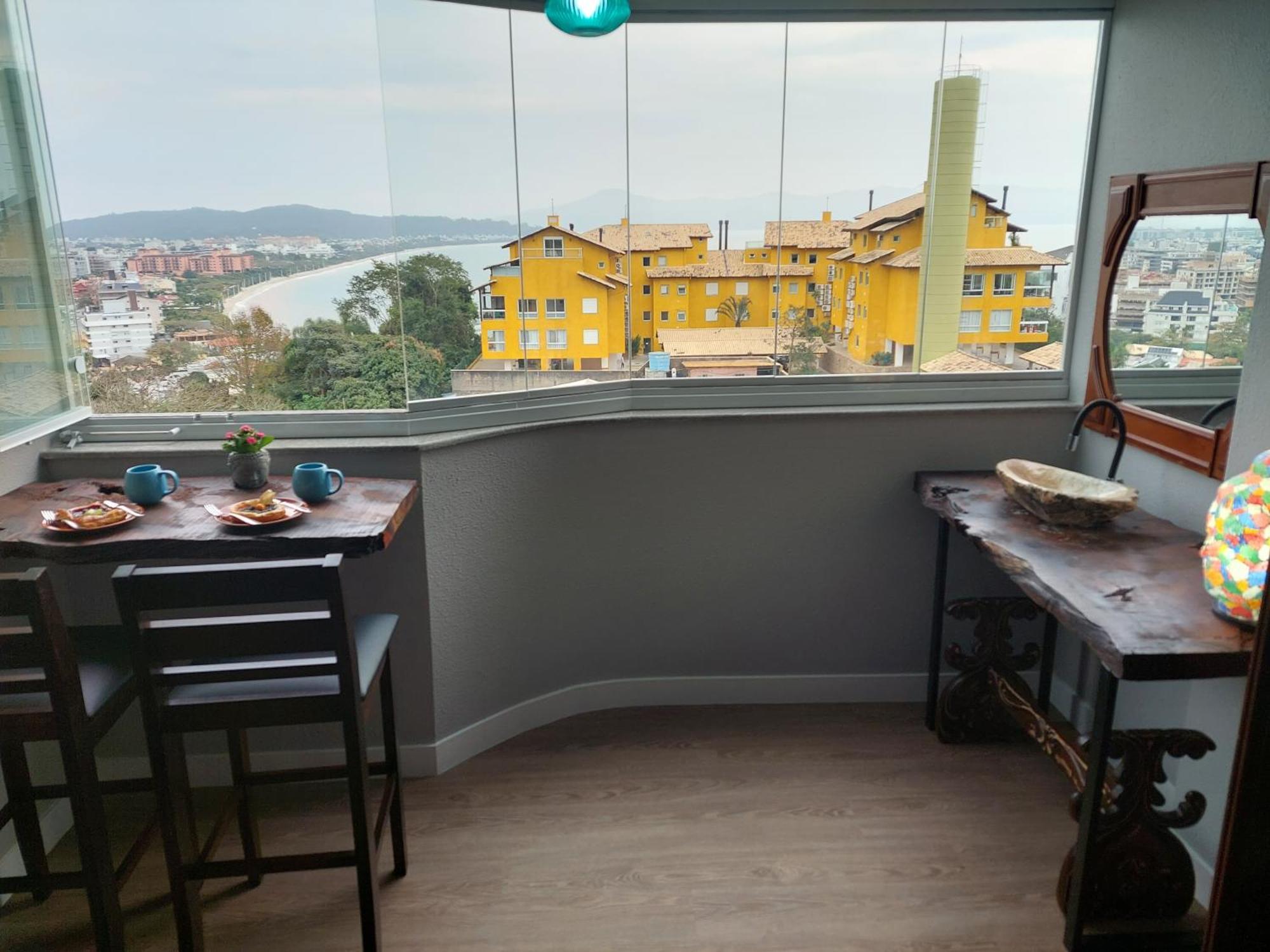 Апартаменты Jurere Cobertura 400M Do Mar Vista Linda Флорианополис Экстерьер фото