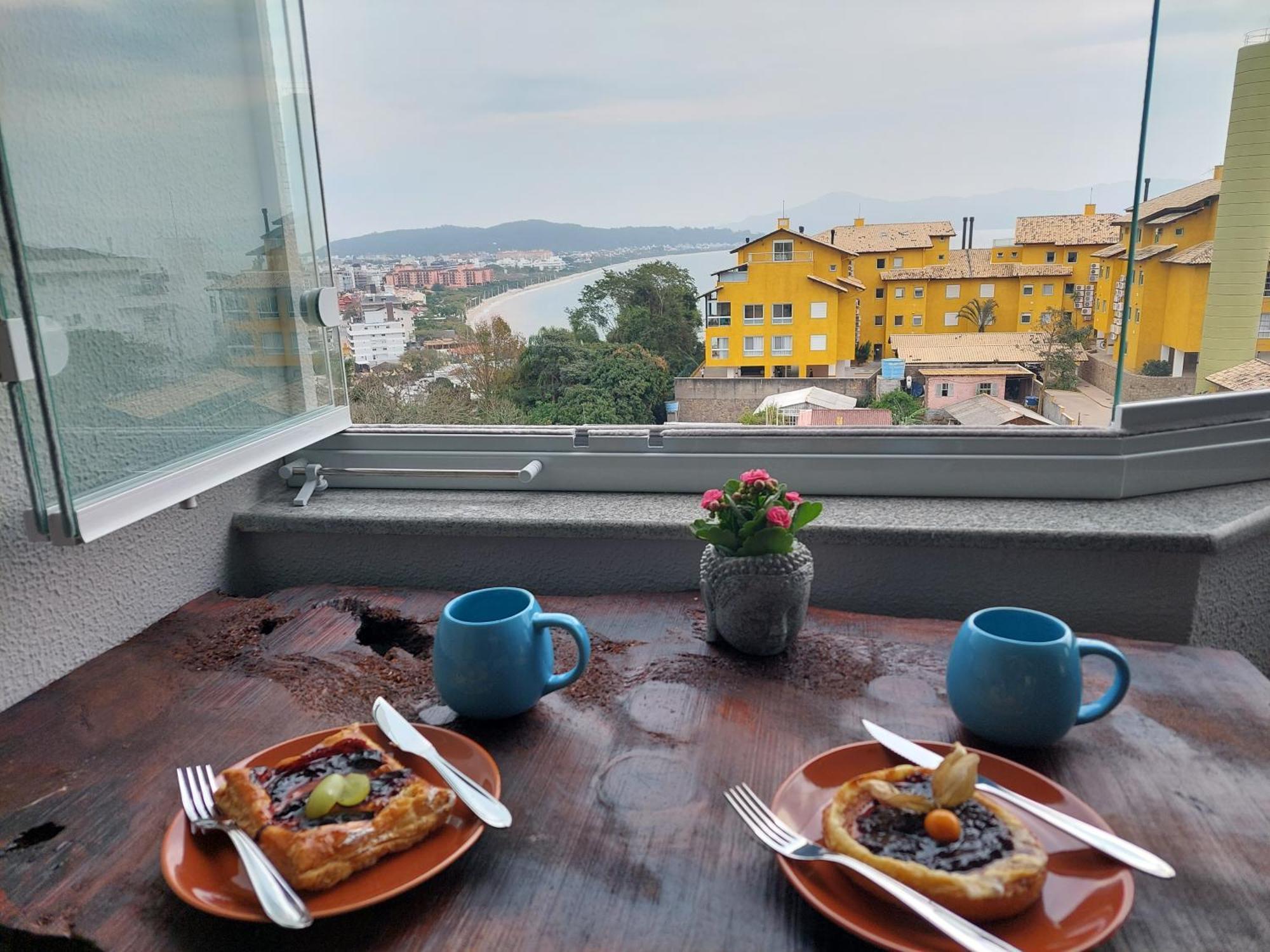 Апартаменты Jurere Cobertura 400M Do Mar Vista Linda Флорианополис Экстерьер фото